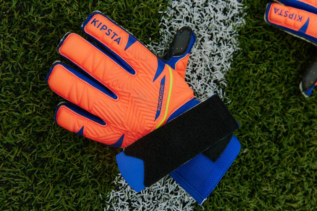 Kids' Gloves F500 Viralto Shielder - Orange/Blue
