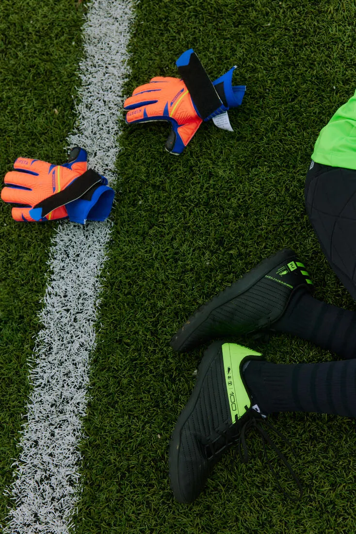 Kids' Gloves F500 Viralto Shielder - Orange/Blue