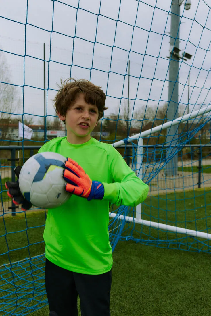 Kids' Gloves F500 Viralto Shielder - Orange/Blue