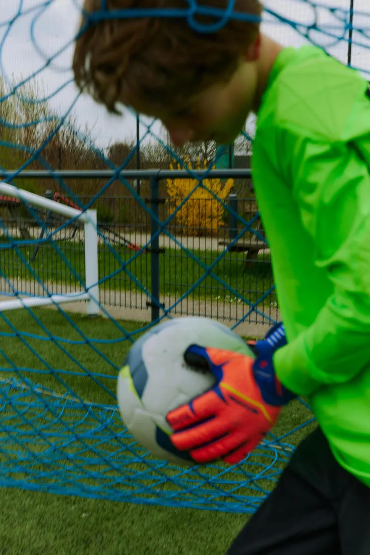 Kids' Gloves F500 Viralto Shielder - Orange/Blue