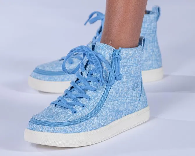 Kids' Periwinkle Billy Classic Lace Highs