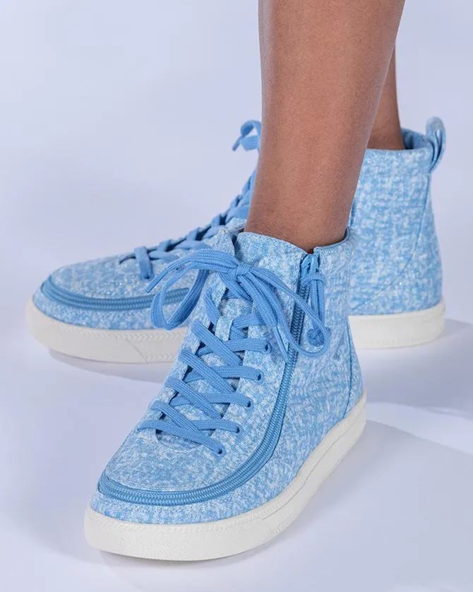 Kids' Periwinkle Billy Classic Lace Highs