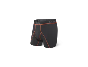 Kinetic HD Boxer Brief - Black/Vermillion -