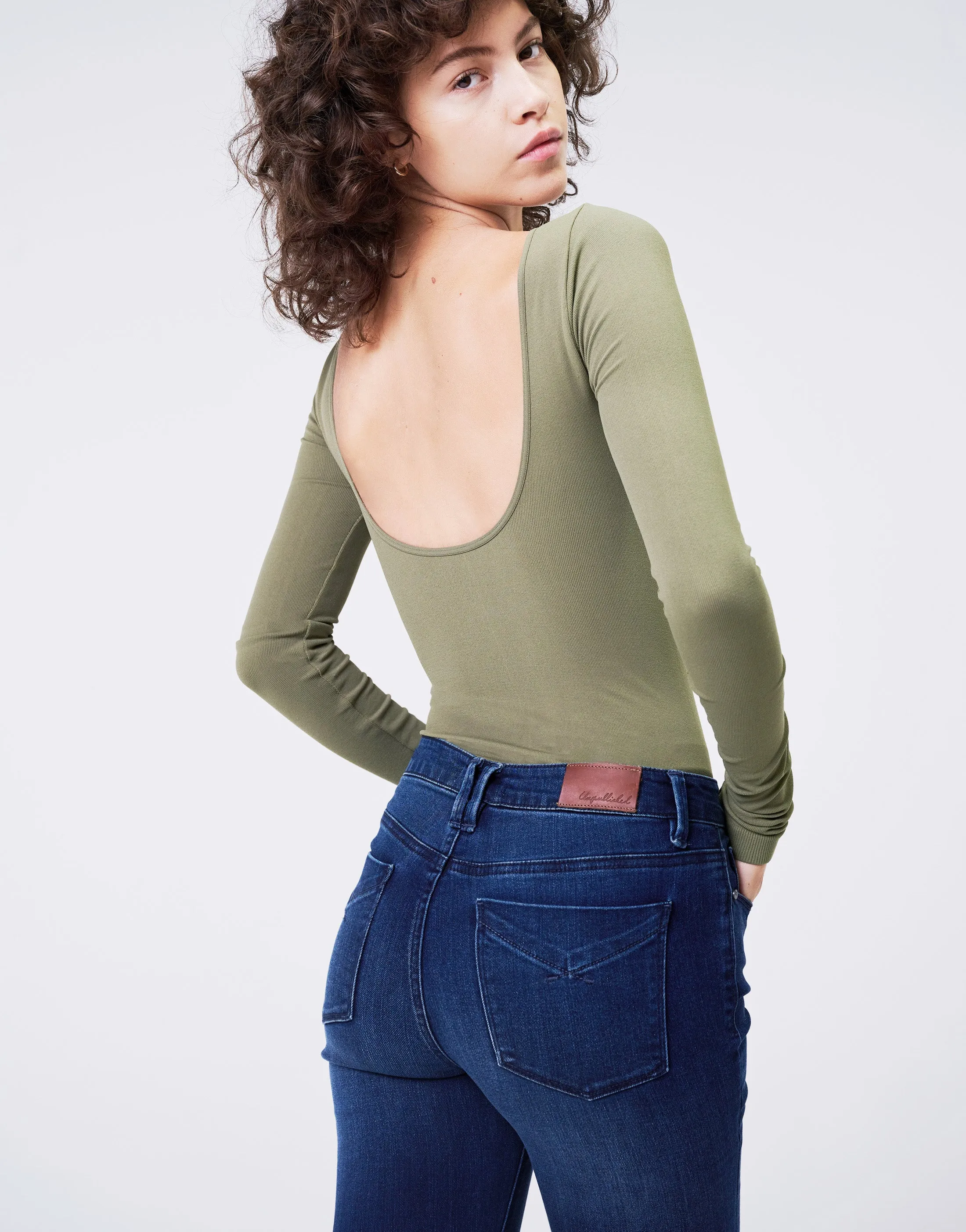 KORA Mid-Rise Skinny in Blue Star