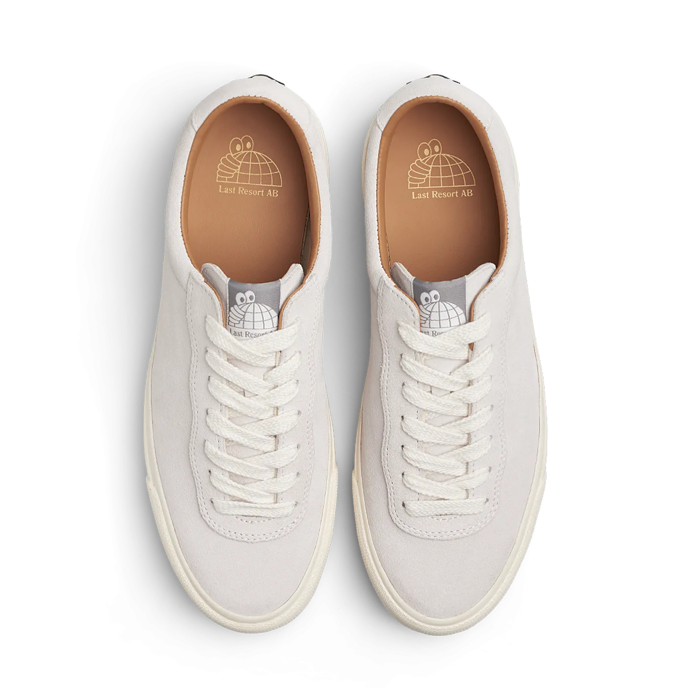 Last Resort VM001 Suede Lo White/White Skateboard Shoe