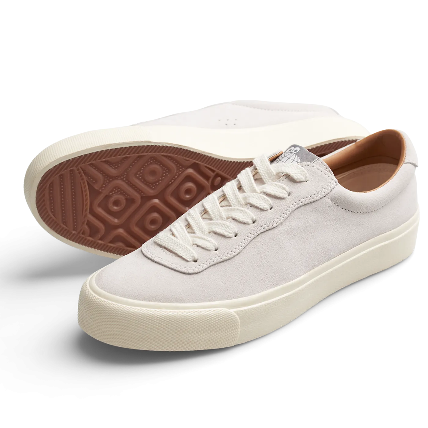 Last Resort VM001 Suede Lo White/White Skateboard Shoe