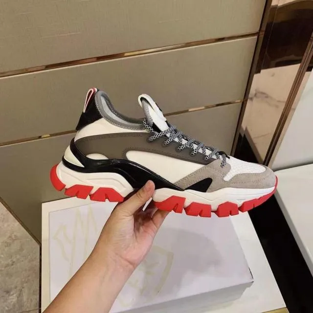 Leather Casual White Shoes For Men