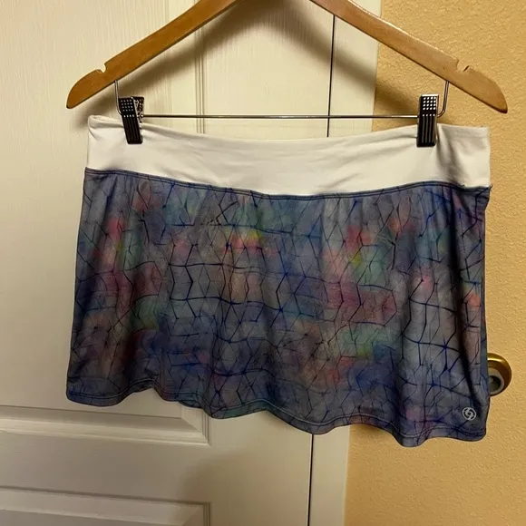 Lija multicolored athletic skort - Large
