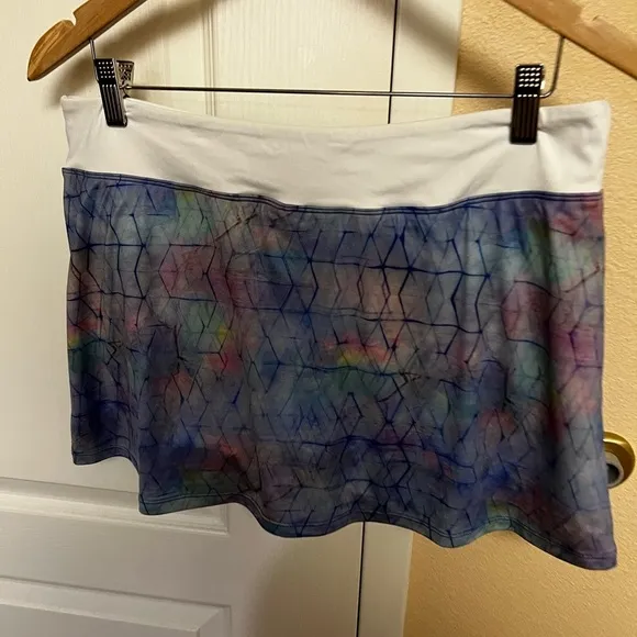 Lija multicolored athletic skort - Large