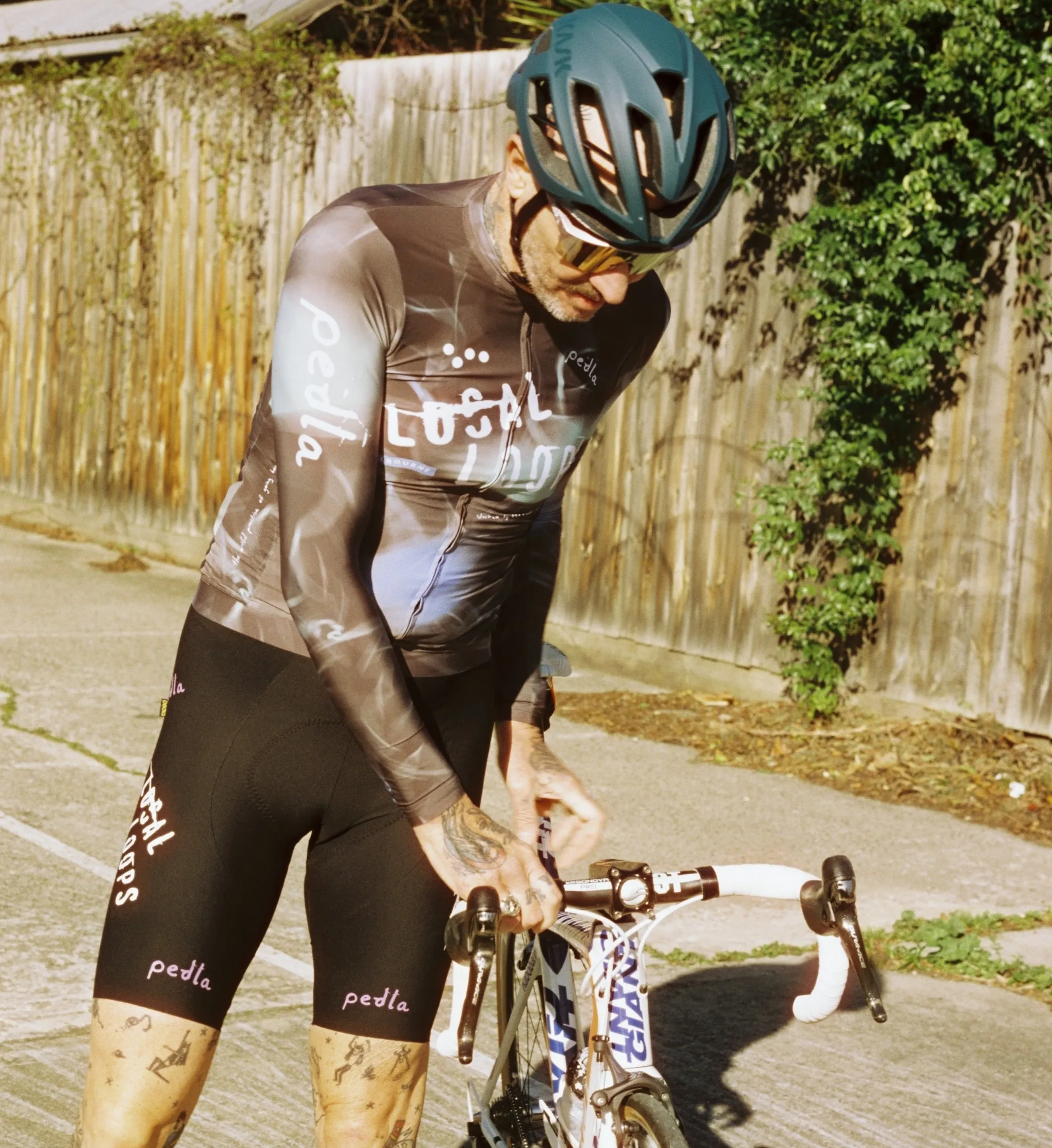 LOCAL LOOPS / Men's LS Classic Jersey - Club Grey
