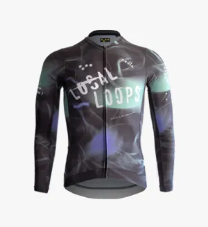 LOCAL LOOPS / Men's LS Classic Jersey - Club Grey