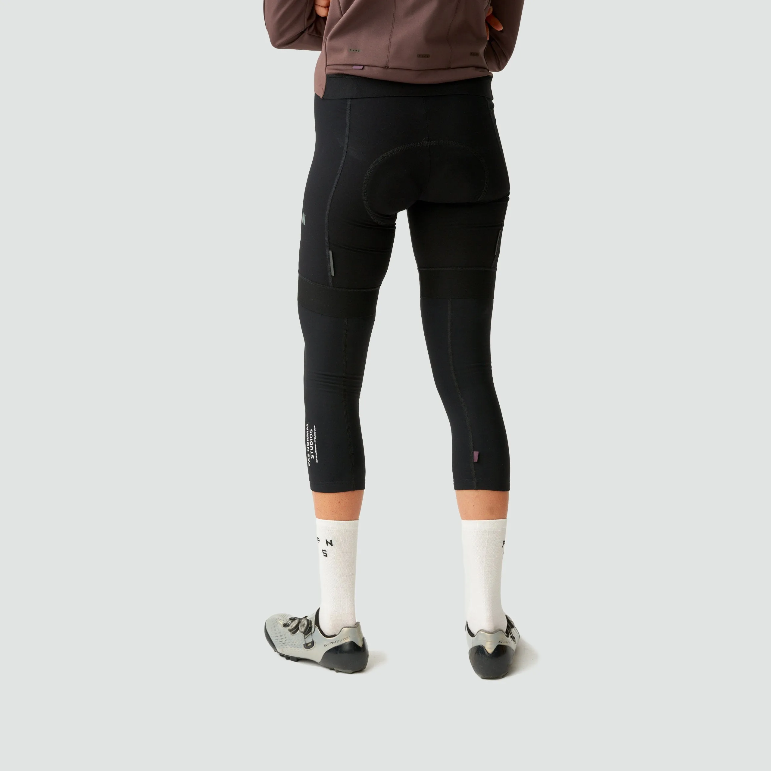 Logo Knee Warmers - Black