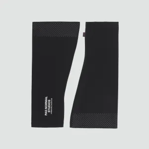 Logo Knee Warmers - Black