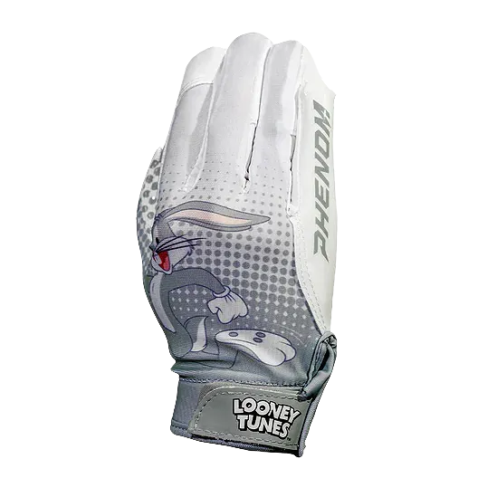 Looney Tunes Football Gloves - Bugs Bunny - VPS4 by Phenom Elite