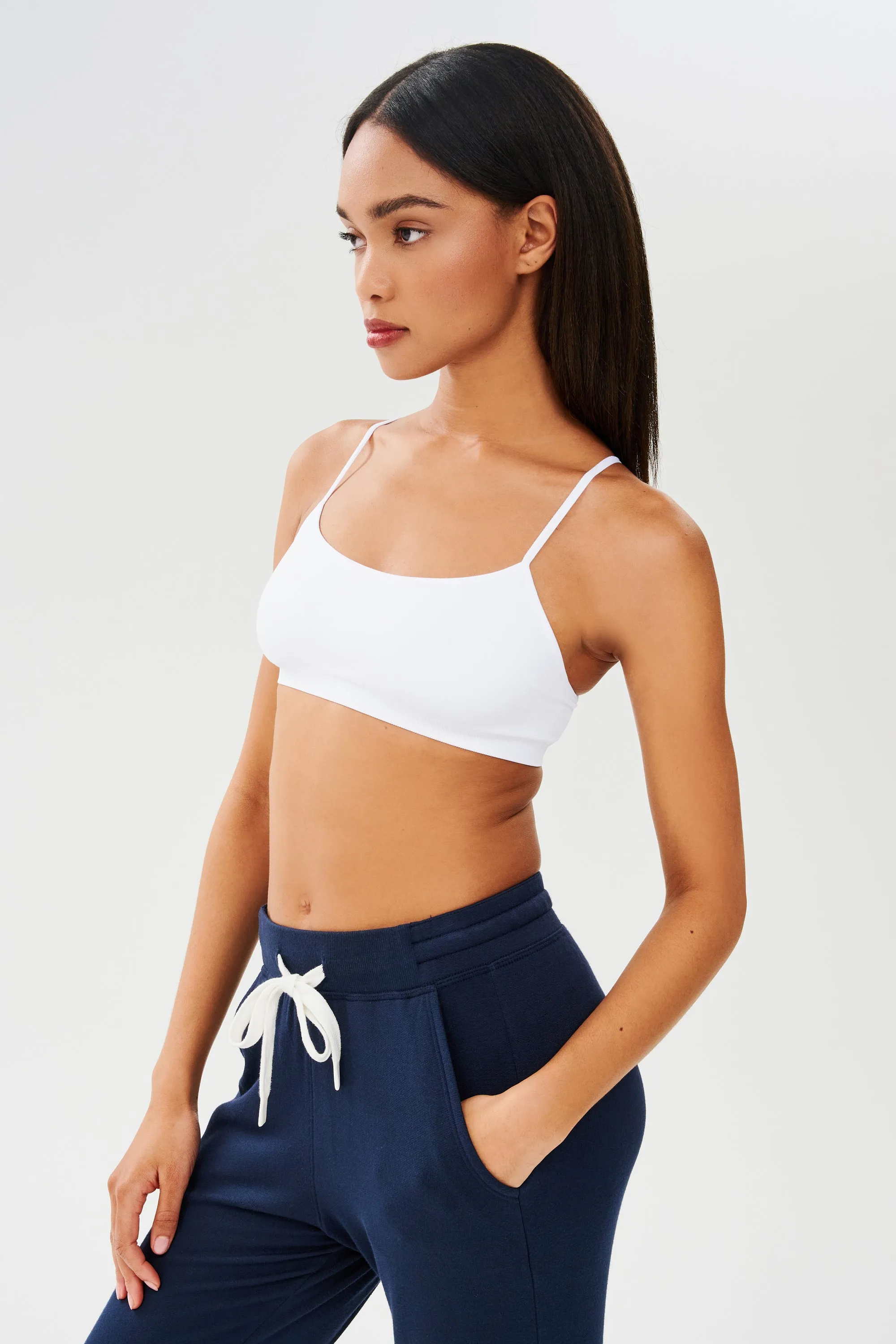 Loren Seamless Bra - White