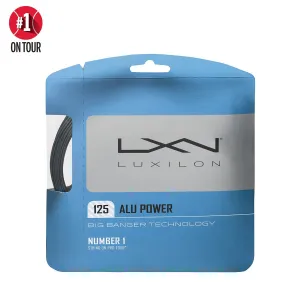 Luxilion ALU Power 125 Tennis String Set (16L Gauge, 1.25 mm)