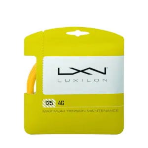Luxilon 4G Tennis String Set of Gold 1.25mm
