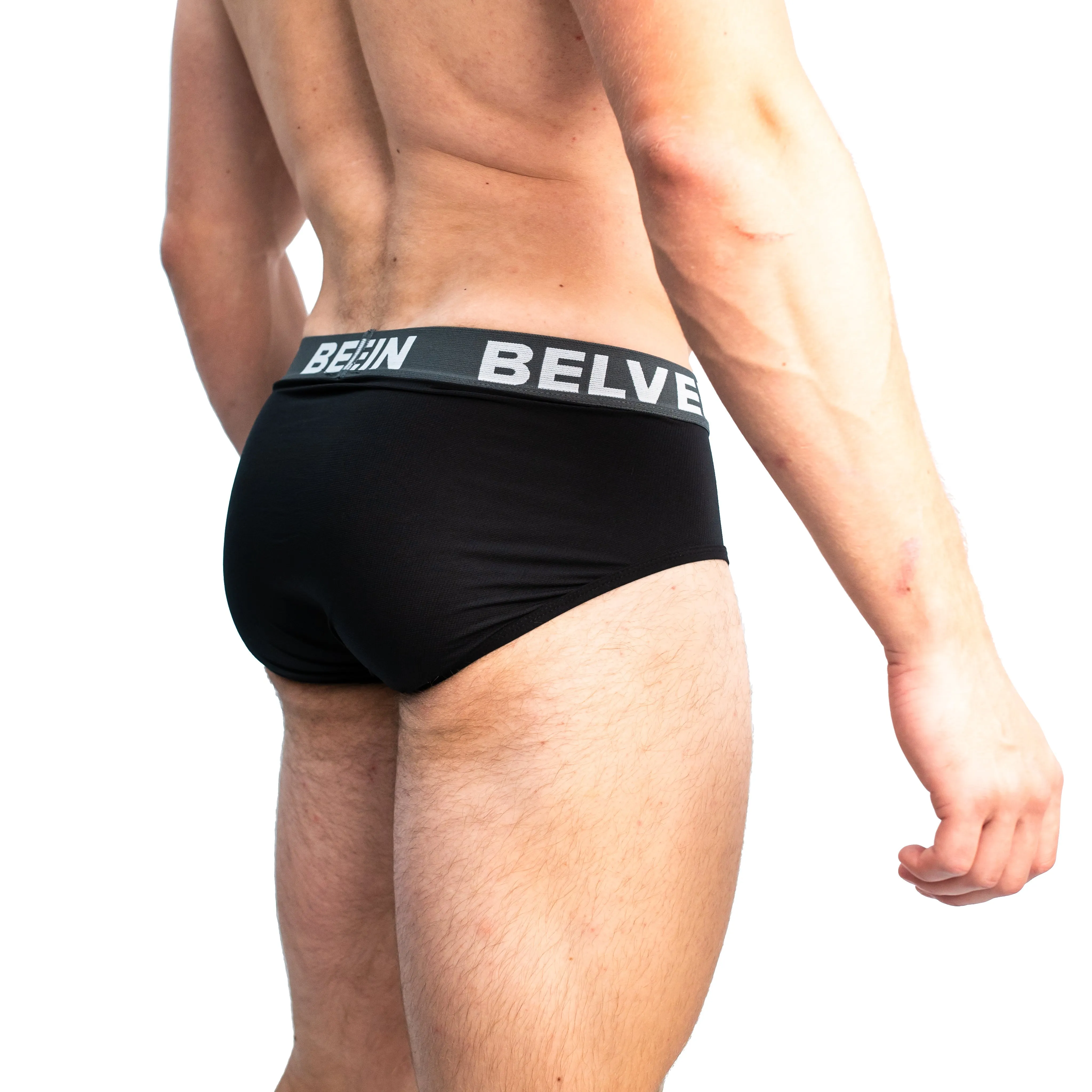Men's Belvein Briefs - Black