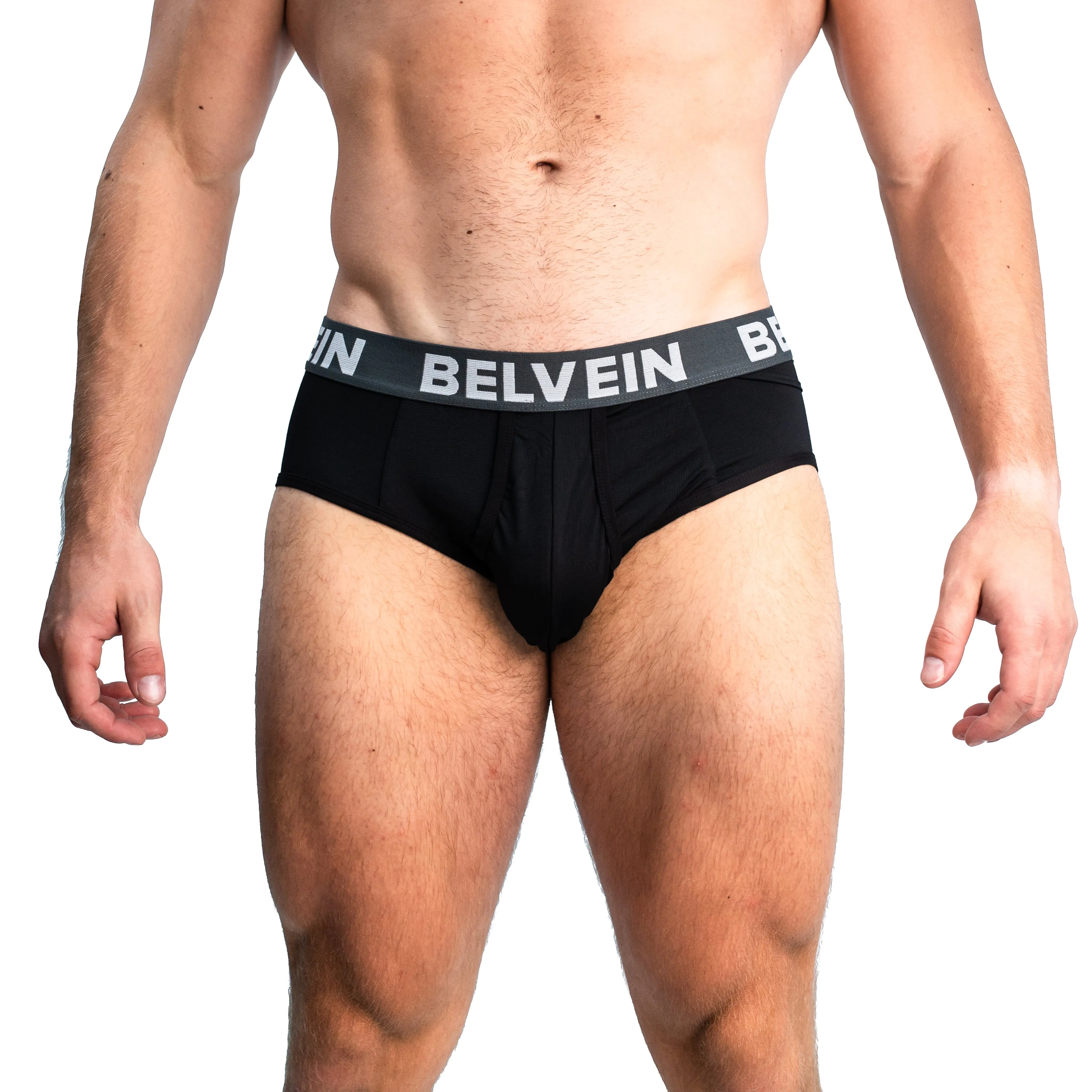 Men's Belvein Briefs - Black