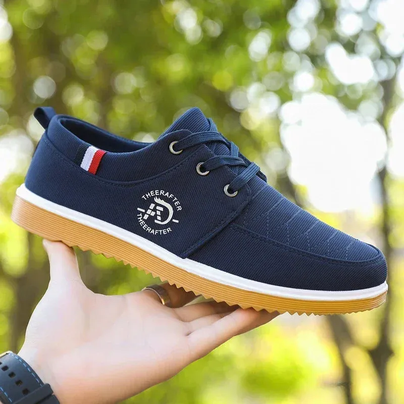 Men's Canvas Lace Up Sports Shoes