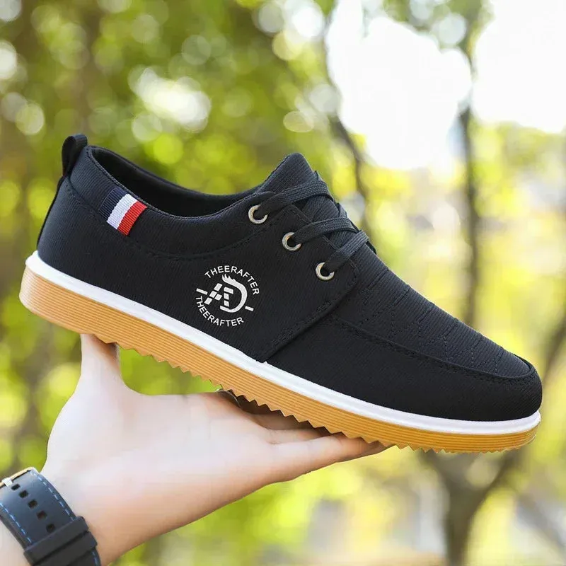 Men's Canvas Lace Up Sports Shoes