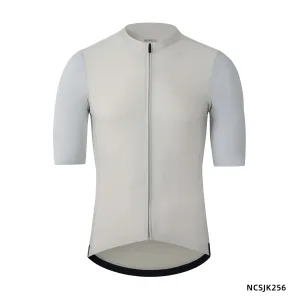 Men's Classic Cycling Short Sleeve Jersey NCSJK256 White