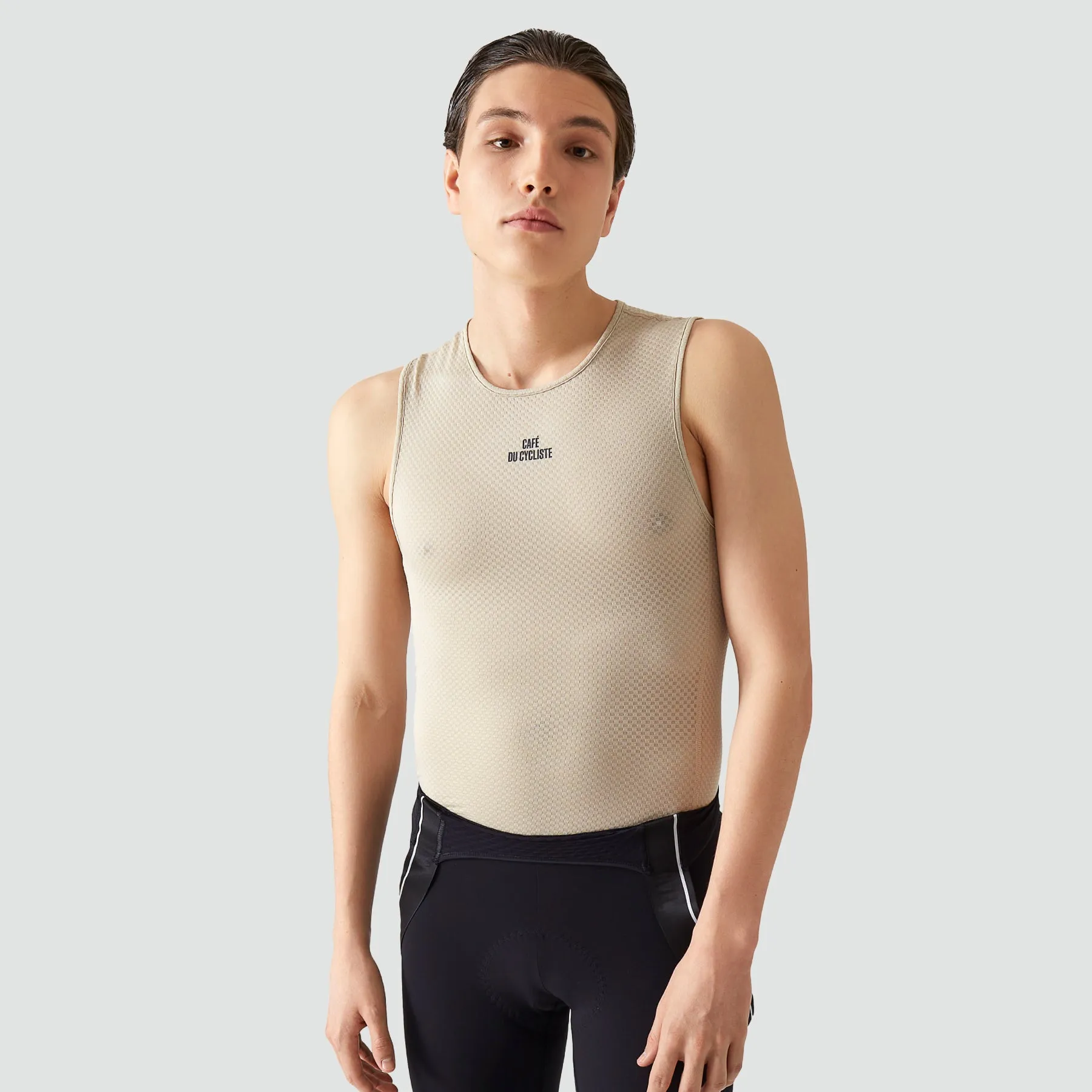 Men's Liliane Sleeveless Base Layer - Pearl Grey