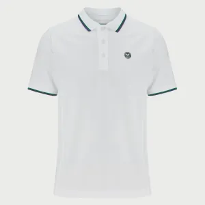 Men'S On Court Performance Polo - White