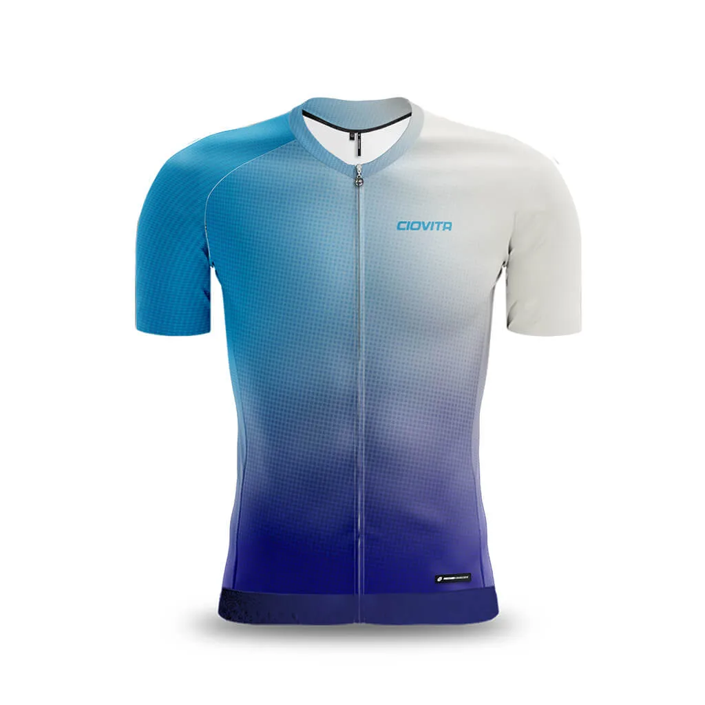 Men's Punto Corsa Race Fit 2.0 Jersey (Blue)