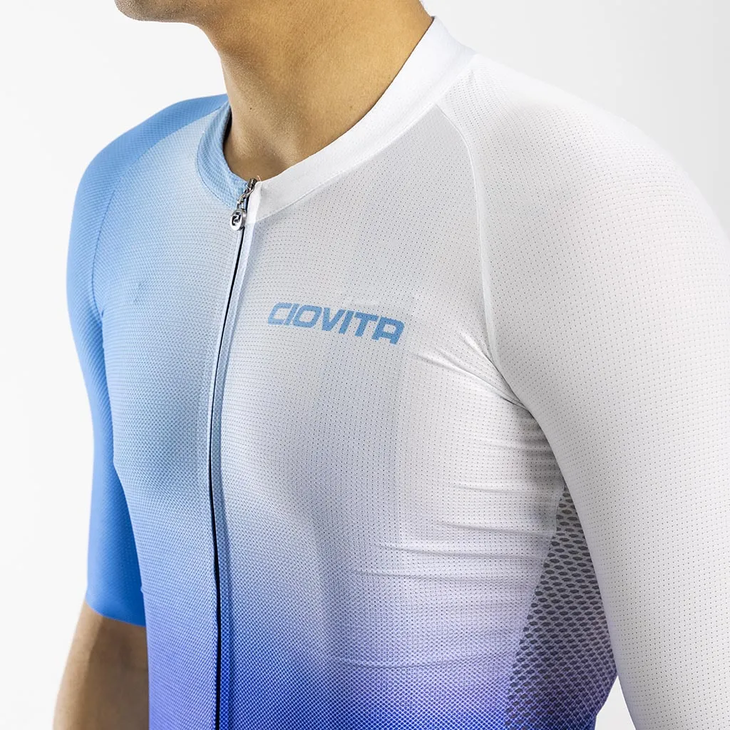 Men's Punto Corsa Race Fit 2.0 Jersey (Blue)