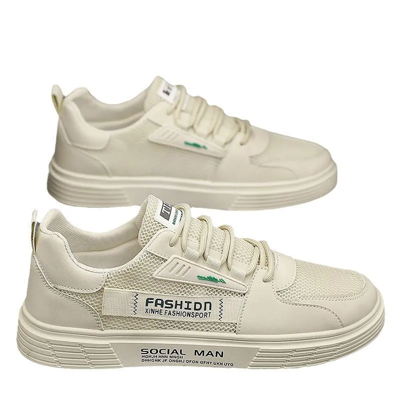 Men's Surface Sports White Deodorant Lightweight Soft Casual Shoes