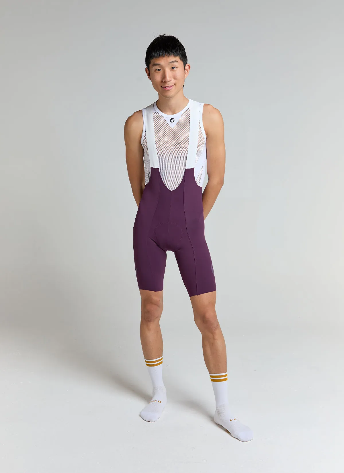 Men's Team Bib - Blackberry Wine