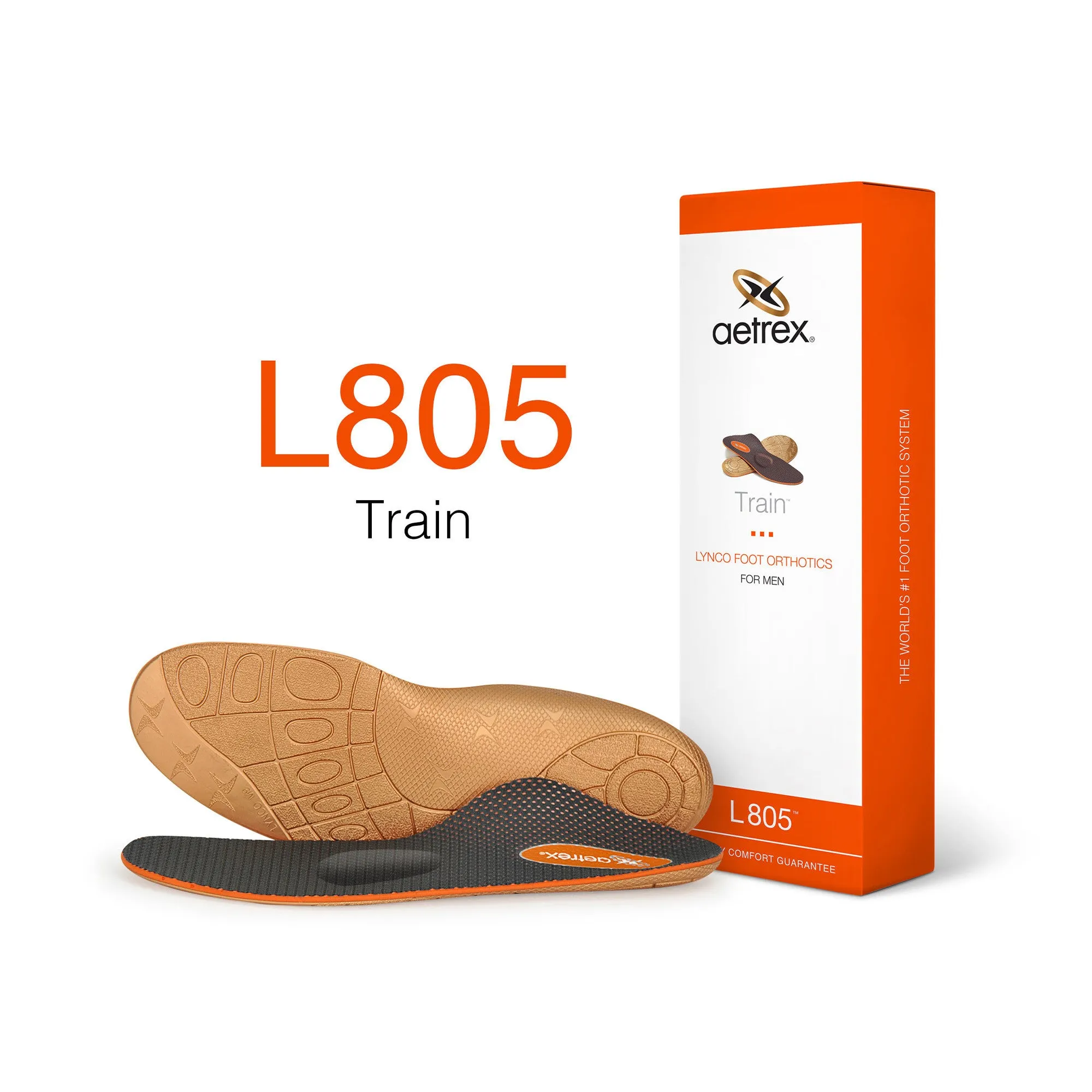 Men's Train Orthotics w/ Metatarsal Support