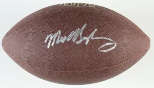 Mike Singletary Signed Chicago Bears Official NFL Football (Beckett) HOF LB