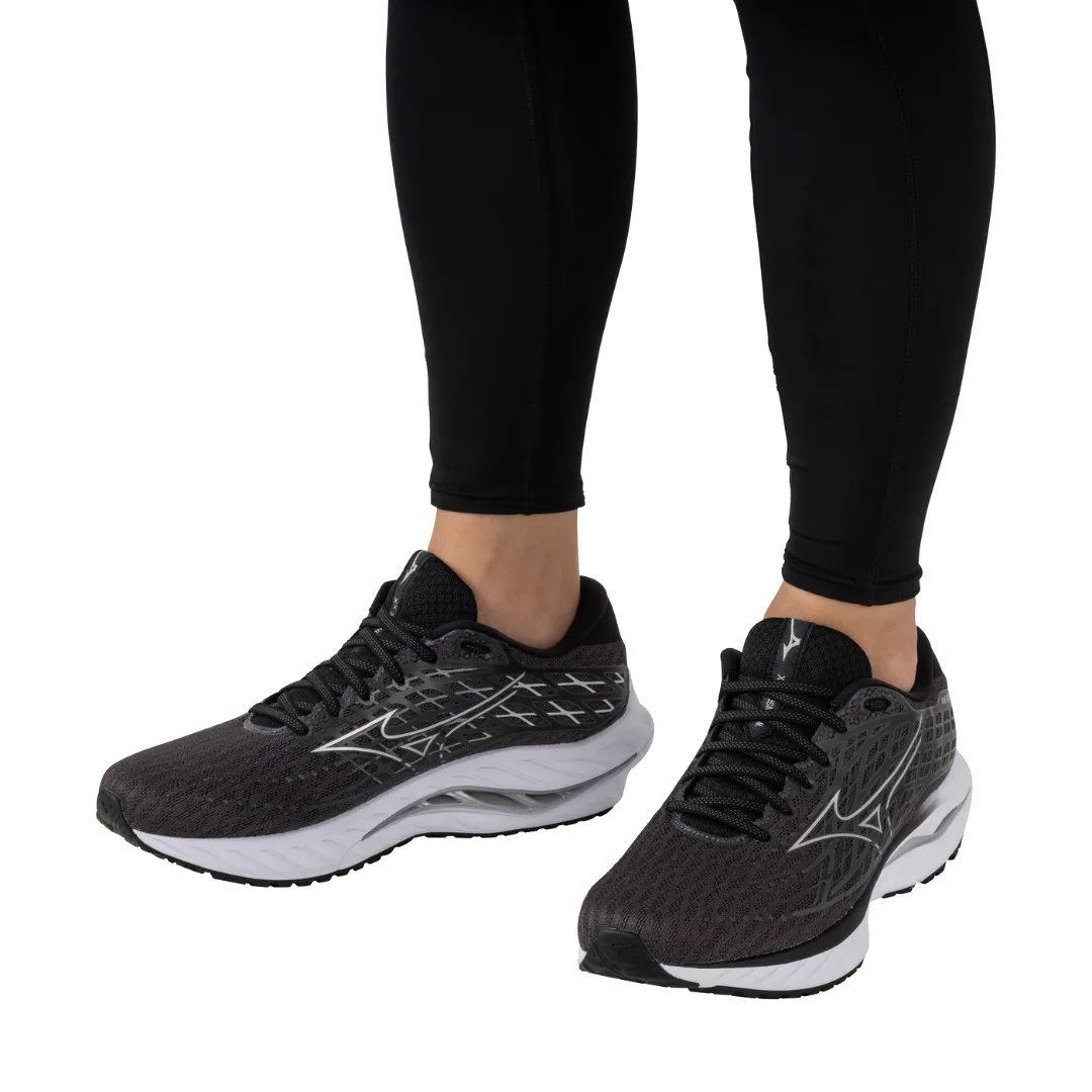 Mizuno Men's Wave Inspire 20 2E - Ebony/White/Black