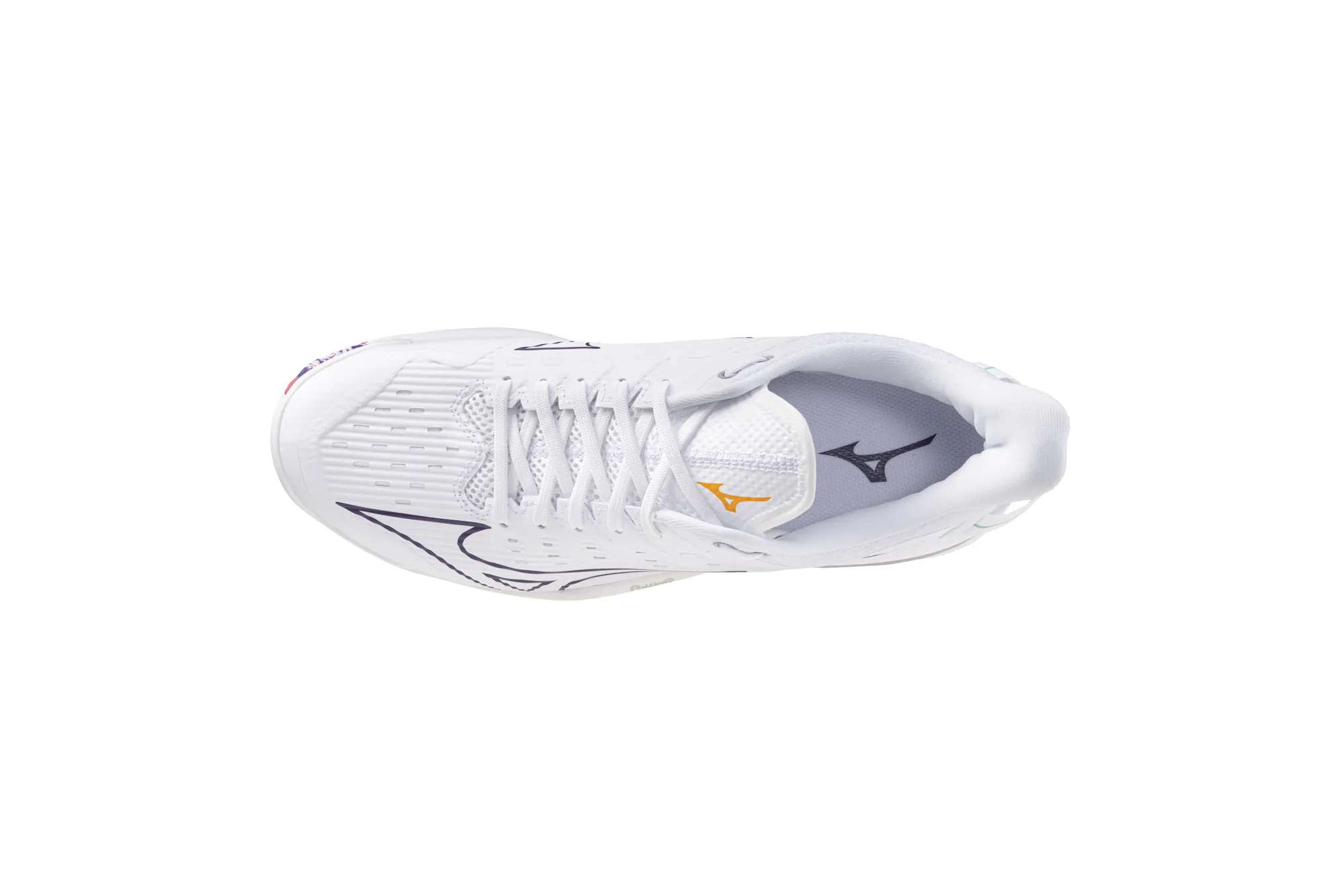 Mizuno Wave Leopardus Hockey Shoes White