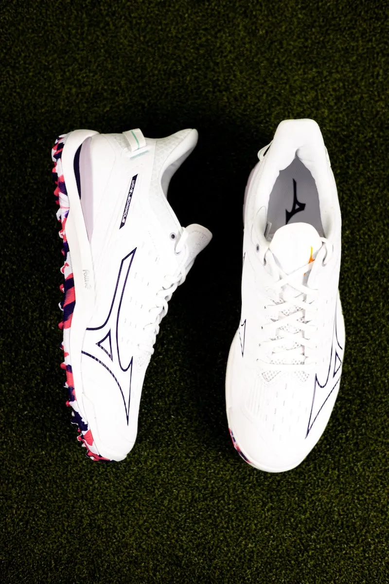 Mizuno Wave Leopardus Hockey Shoes White