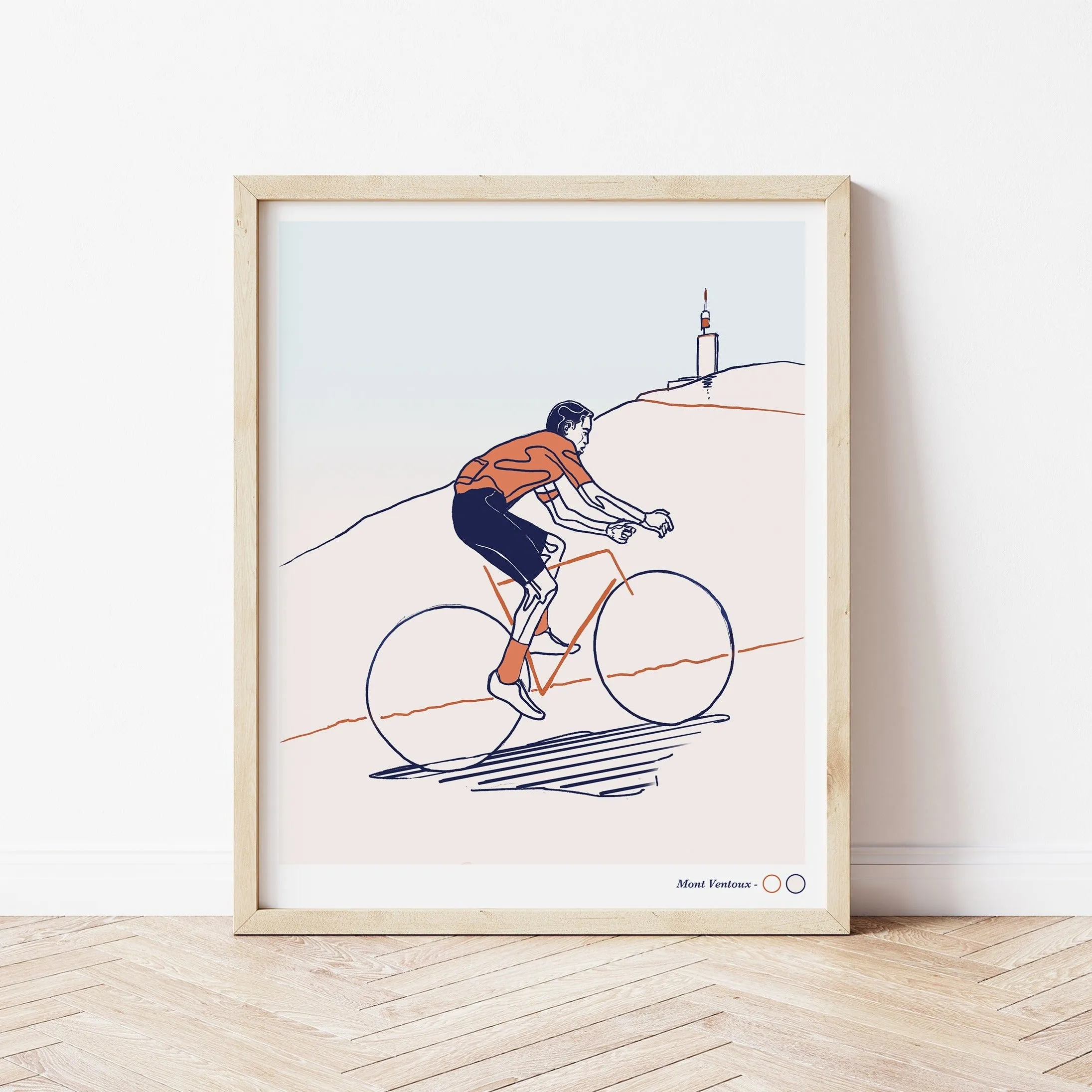 Mont Ventoux Print by Ovso