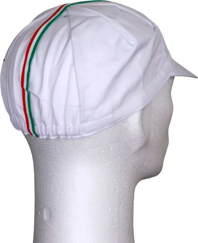 Nalini Pro Retro Cycling Cap / Casquette - Classic Style - Black Or White