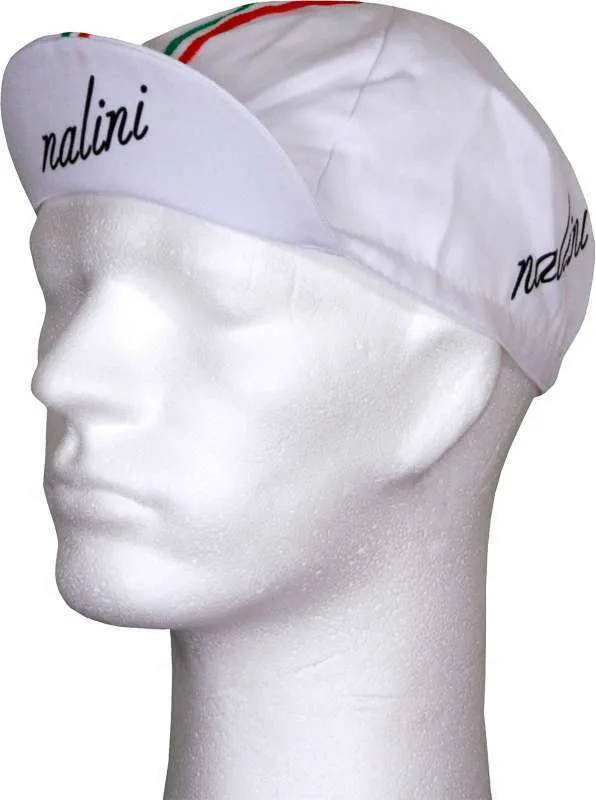 Nalini Pro Retro Cycling Cap / Casquette - Classic Style - Black Or White