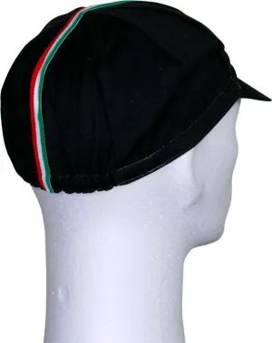 Nalini Pro Retro Cycling Cap / Casquette - Classic Style - Black Or White