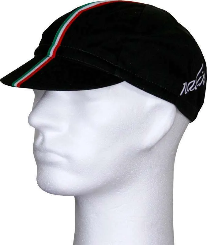 Nalini Pro Retro Cycling Cap / Casquette - Classic Style - Black Or White