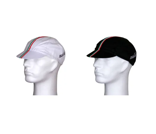 Nalini Pro Retro Cycling Cap / Casquette - Classic Style - Black Or White