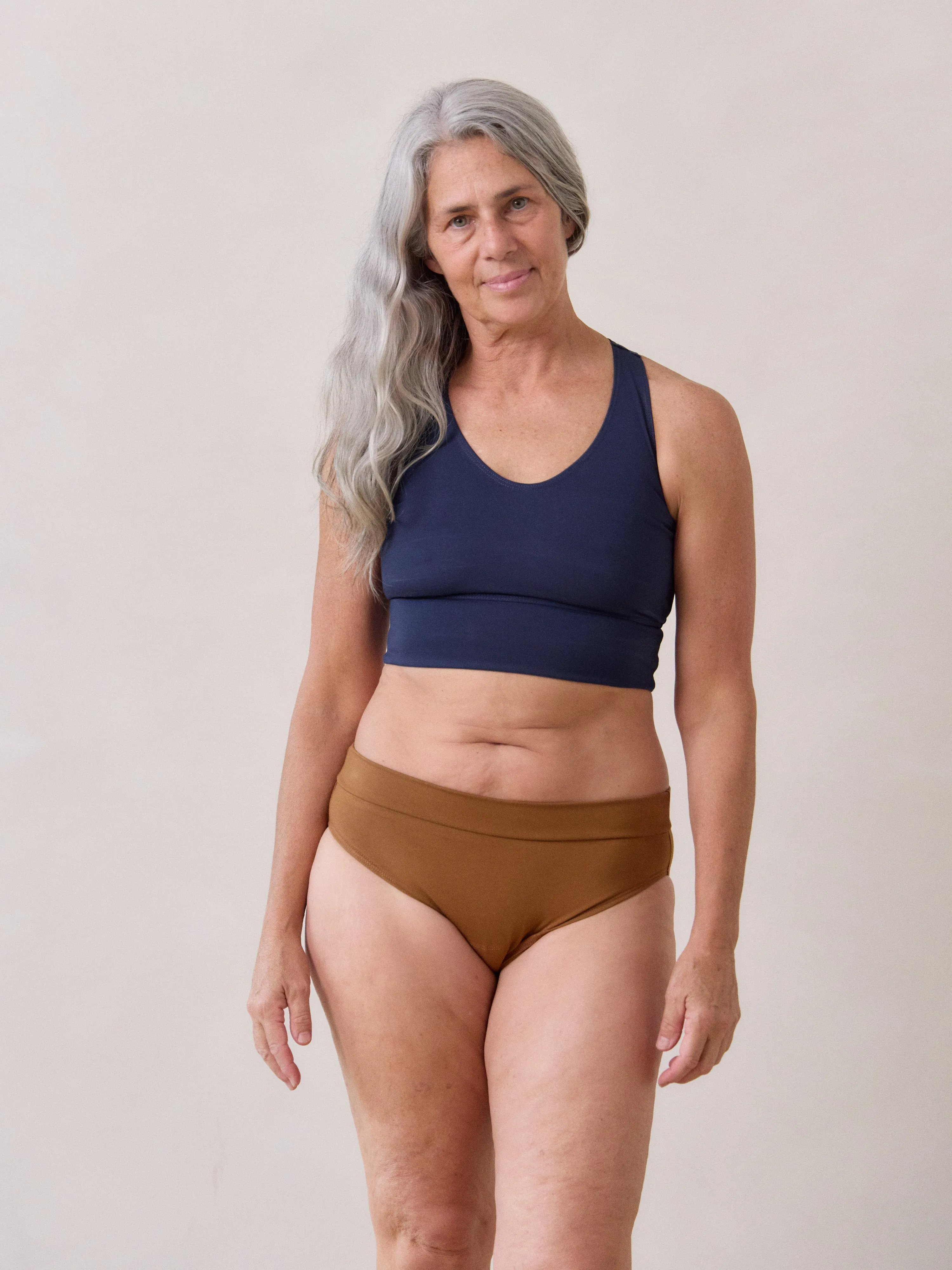NAVY GOLDIE BRA