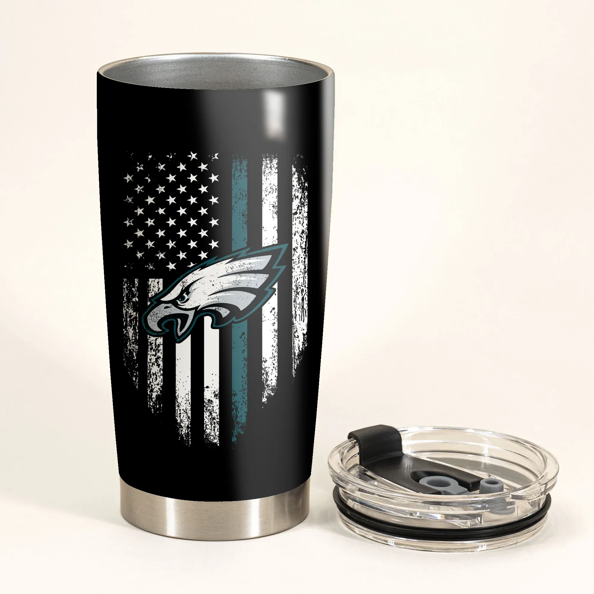 Never Underestimate An Old Man Who Loves The Philadelphia Football Tumbler