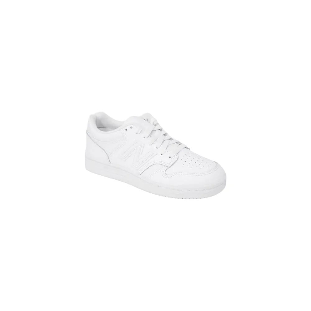 New Balance White Leather Sneaker