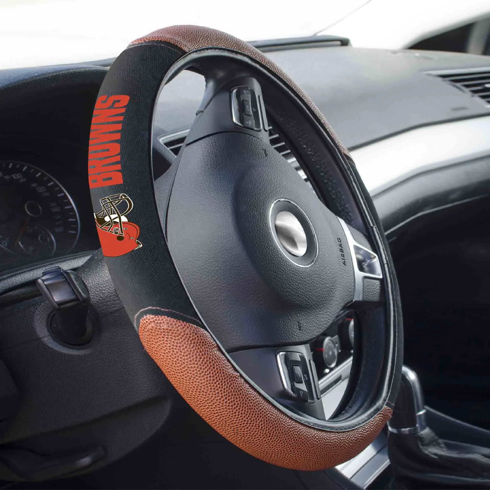 NFL - Cleveland Browns Sports Grip Steering Wheel Cover