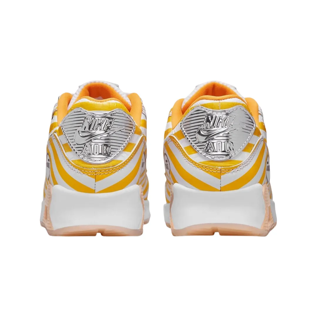 Nike Air Max 90 Fried Chicken Speed Yellow Shimmer White