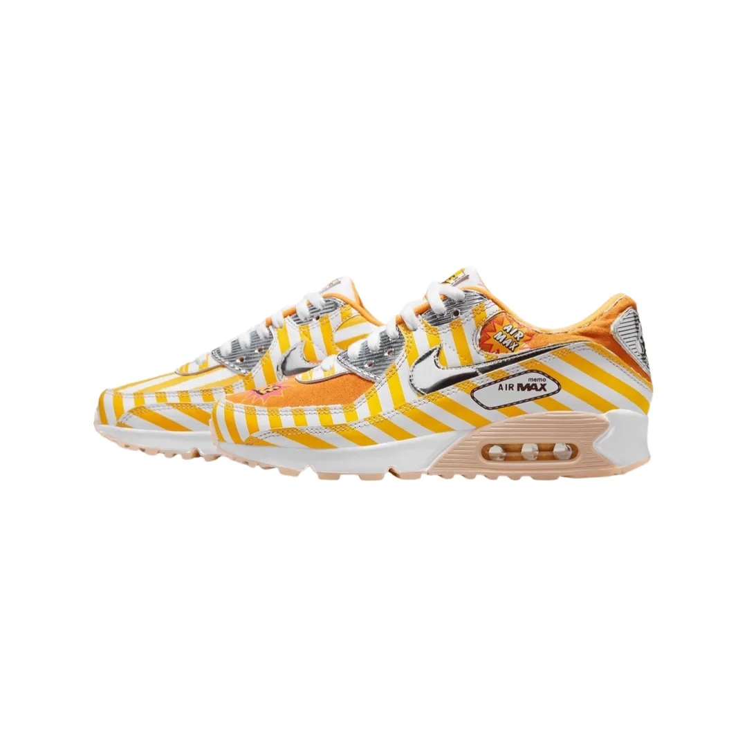 Nike Air Max 90 Fried Chicken Speed Yellow Shimmer White