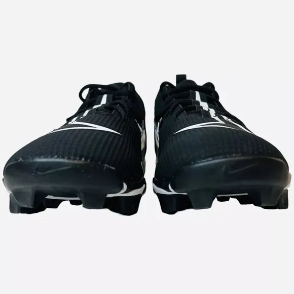 Nike Alpha Menace 3 Shark Football Cleat Black/White CV0582-001 Men's Size 15